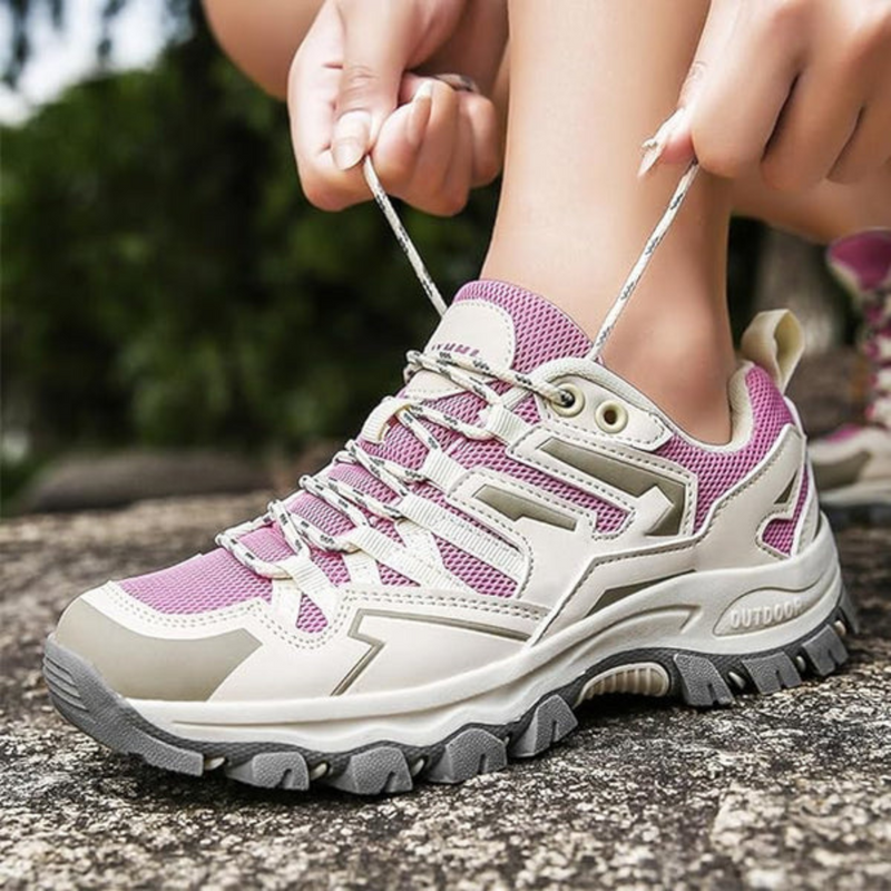 Stevige Dames Wandelschoenen met Antislipprofiel en Schokabsorberende Zool voor Ultiem Comfort en Grip-1