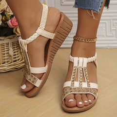 Orthopedische Ibiza Sleehak Sandalen Dames – Comfort & Stijl in Eén