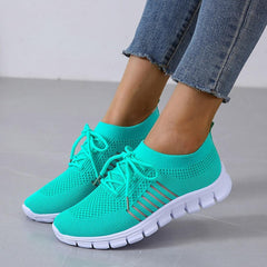 Orthopedische Comfort Sneakers Dames - Ademend, Schokabsorberend, Slipvaste Zool, Ergonomisch Ontwerp-1