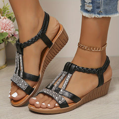 Orthopedische Ibiza Sleehak Sandalen Dames – Comfort & Stijl in Eén