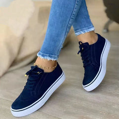 Dames Sneakers met Orthopedische Inlegzool voor Comfort – Lichtgewicht Veterschoenen voor Dagelijks Gebruik-5