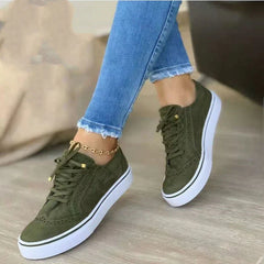 Dames Sneakers met Orthopedische Inlegzool voor Comfort – Lichtgewicht Veterschoenen voor Dagelijks Gebruik-4