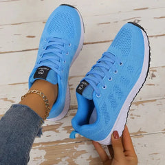 Dames Mesh Sportsneakers – Ademend, Lichtgewicht & Comfortabel voor Vrije Tijd en Sport