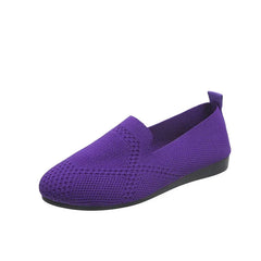Plus Size Zomerschoenen voor Dames – Lichtgewicht Instappers met Uitgehold Design en Zachte Zool