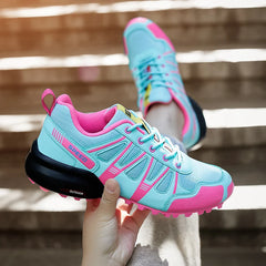 Kleurrijke Outdoor Wandelsneakers Dames – Waterdicht, Lichtgewicht & Antislip (valt klein 1 maat groter bestellen)