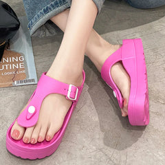 Dames EVA Slippers – Waterdichte Comfortabele Bad- en Strandsandalen met Dikke Zool