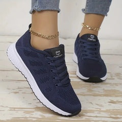 Dames Mesh Sportsneakers – Ademend, Lichtgewicht & Comfortabel voor Vrije Tijd en Sport