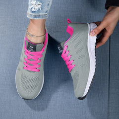 Dames Mesh Sportsneakers – Ademend, Lichtgewicht & Comfortabel voor Vrije Tijd en Sport