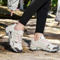 Waterdichte Unisex Outdoorschoenen – Antislip & Lichtgewicht Wandelschoenen voor Dames (valt klein 1 maat groter bestellen)