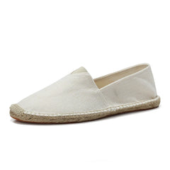 Comfortabele Dames Espadrilles – Slip-On Vlasschoenen met Platte Zool voor Zomer & Vrije Tijd