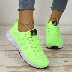 Dames Mesh Sportsneakers – Ademend, Lichtgewicht & Comfortabel voor Vrije Tijd en Sport