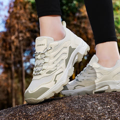 Waterdichte Unisex Outdoorschoenen – Antislip & Lichtgewicht Wandelschoenen voor Dames (valt klein 1 maat groter bestellen)