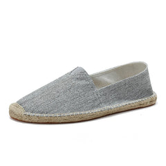 Comfortabele Dames Espadrilles – Slip-On Vlasschoenen met Platte Zool voor Zomer & Vrije Tijd