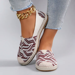 Dames Instapschoenen met Geweven Patroon – Ademend, Lichtgewicht en Antislip voor Lente & Zomer