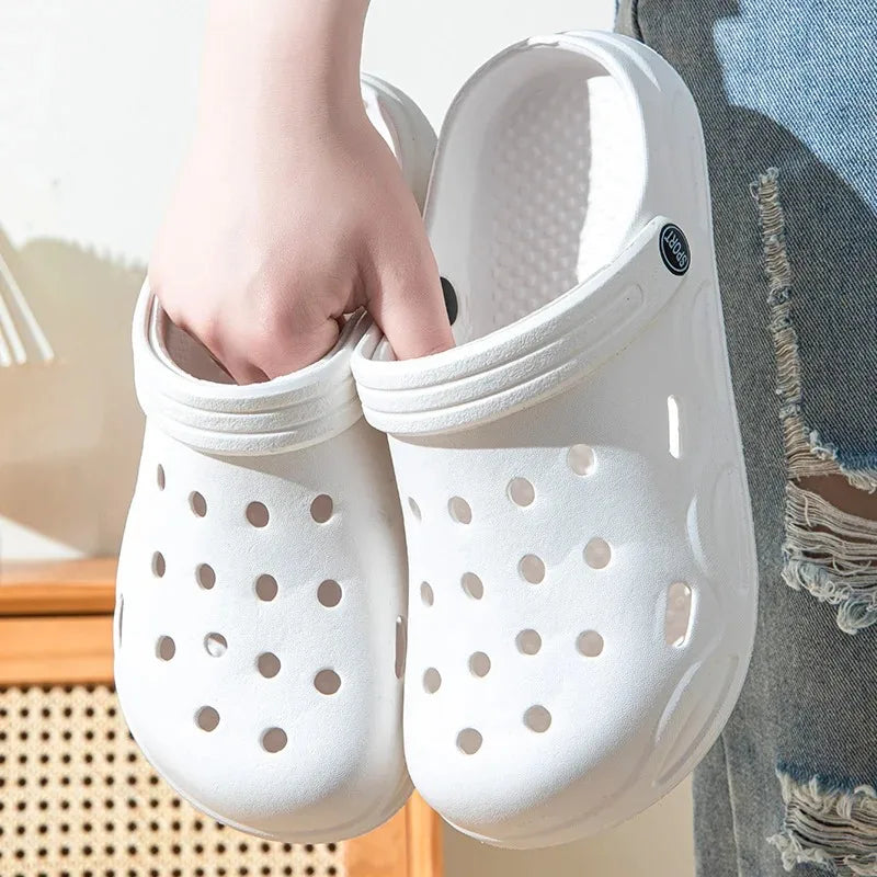 Lichtgewicht Tuinschoenen met Gesloten Teen – Antislip EVA Zomersandalen voor Binnen en Buiten