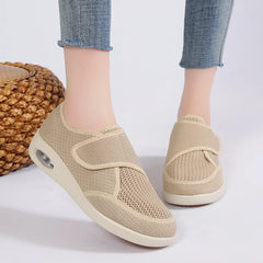 Orthopedische Dames Wandelschoenen – Ademend, Zacht en Verstelbaar met Klittenband (Ook in Plus Size)