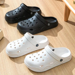 Lichtgewicht Tuinschoenen met Gesloten Teen – Antislip EVA Zomersandalen voor Binnen en Buiten