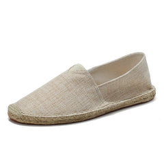 Comfortabele Dames Espadrilles – Slip-On Vlasschoenen met Platte Zool voor Zomer & Vrije Tijd