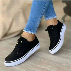 Variant image for Dames Sneakers met Orthopedische Inlegzool voor Comfort – Lichtgewicht Veterschoenen voor Dagelijks Gebruik-1
