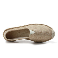 Comfortabele Dames Espadrilles – Slip-On Vlasschoenen met Platte Zool voor Zomer & Vrije Tijd