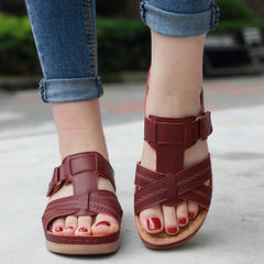 Dames Orthopedische Sandalen – Open Neus Clip-Toe Sandalen met Antislip Zool en Ademende Pasvorm