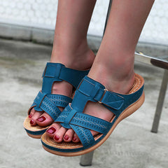 Dames Orthopedische Sandalen – Open Neus Clip-Toe Sandalen met Antislip Zool en Ademende Pasvorm
