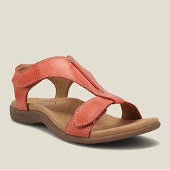 Sportieve Klittenband Sandalen Dames – Platte Zool, Lichtgewicht & Comfort voor Zomer