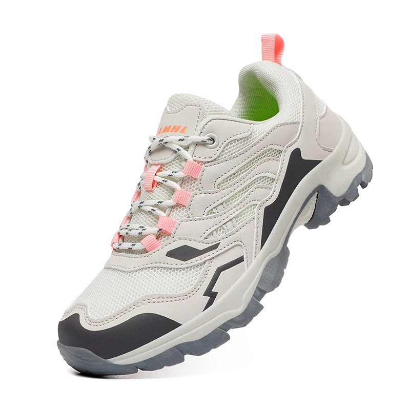 Waterdichte Unisex Outdoorschoenen – Antislip & Lichtgewicht Wandelschoenen voor Dames (valt klein 1 maat groter bestellen)