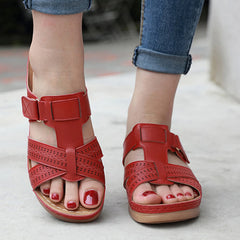 Dames Orthopedische Sandalen – Open Neus Clip-Toe Sandalen met Antislip Zool en Ademende Pasvorm