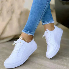 Dames Sneakers met Orthopedische Inlegzool voor Comfort – Lichtgewicht Veterschoenen voor Dagelijks Gebruik-3