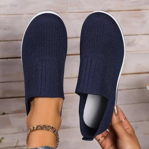 Ademende Mesh Sneakers Dames met Platform – Casual Wandelschoenen in Diverse Kleuren - Dames - Schoenen