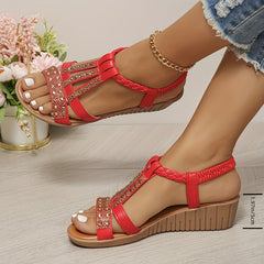 Orthopedische Ibiza Sleehak Sandalen Dames – Comfort & Stijl in Eén