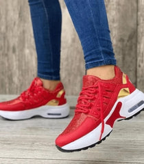 Comfortabele Plateausneakers voor Dames met Ademend Mesh en Eva Binnenzool – Ideaal voor Dagelijks Gebruik-5