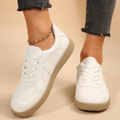 Casual Hardloopschoenen Dames met Zachte Zolen en Antislip Ondergrond - Witte Sneakers voor Comfortabel Hardlopen - Dames - Schoenen