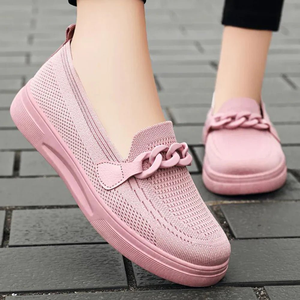 Casual Orthopedische Sneakers Dames met Ergonomische Pasvorm en Ademend Materiaal - Schokabsorberend en Slipvast - Dames - Schoenen