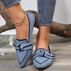 Comfortabele Dames Loafers met Puntige Teen en Zachte Voering – Veelkleurige Casual Ballerina's - Dames - Schoenen