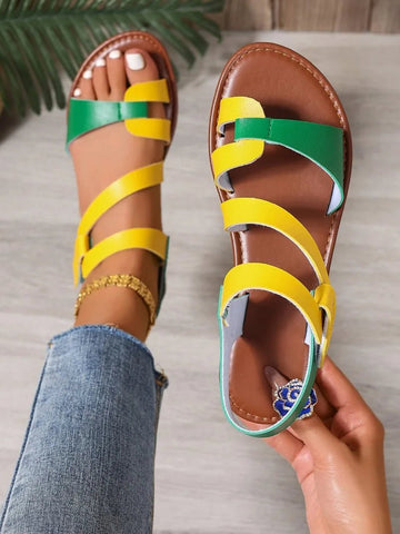 Comfortabele Dames Sandalen met Antislip en Slijtagebestendige Zolen – Ideaal voor de Zomer - Dames - Schoenen