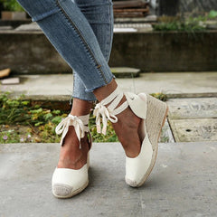 Comfortabele Dames Sandalen met Hoge Hak en Wedge – Zomer 2025 Mode, Ademend en Lichtgewicht - Dames - Schoenen
