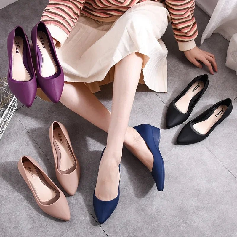 Comfortabele Dames Werkschoenen met Zachte Zool en Lage Mond – Veiligheidsschoenen voor Alle Seizoenen - Dames - Schoenen