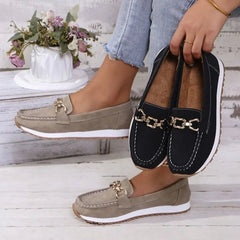 Comfortabele Loafers Dames – Ademend en Lichtgewicht Slip - On Schoenen - Dames - Schoenen
