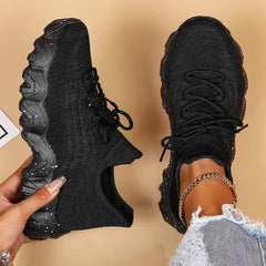 Comfortabele Sneakers Dames – Ademend Slip - On Ontwerp met Lichtgewicht Zool - Dames - Schoenen