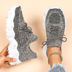 Comfortabele Sneakers Dames – Ademend Slip - On Ontwerp met Lichtgewicht Zool - Dames - Schoenen