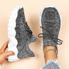 Comfortabele Sneakers Dames – Ademend Slip - On Ontwerp met Lichtgewicht Zool - Dames - Schoenen