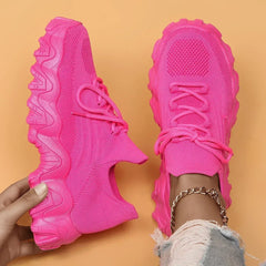 Comfortabele Sneakers Dames – Ademend Slip - On Ontwerp met Lichtgewicht Zool - Dames - Schoenen