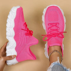 Comfortabele Sneakers Dames – Ademend Slip - On Ontwerp met Lichtgewicht Zool - Dames - Schoenen