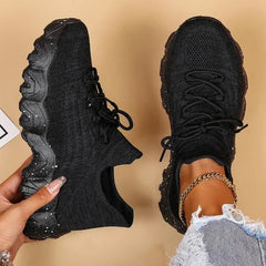 Comfortabele Sneakers Dames – Ademend Slip - On Ontwerp met Lichtgewicht Zool - Dames - Schoenen