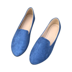 Dames Ballet Flats in Snoepkleur – Comfortabele Loafers voor Herfst in Groot Formaat - Dames - Schoenen