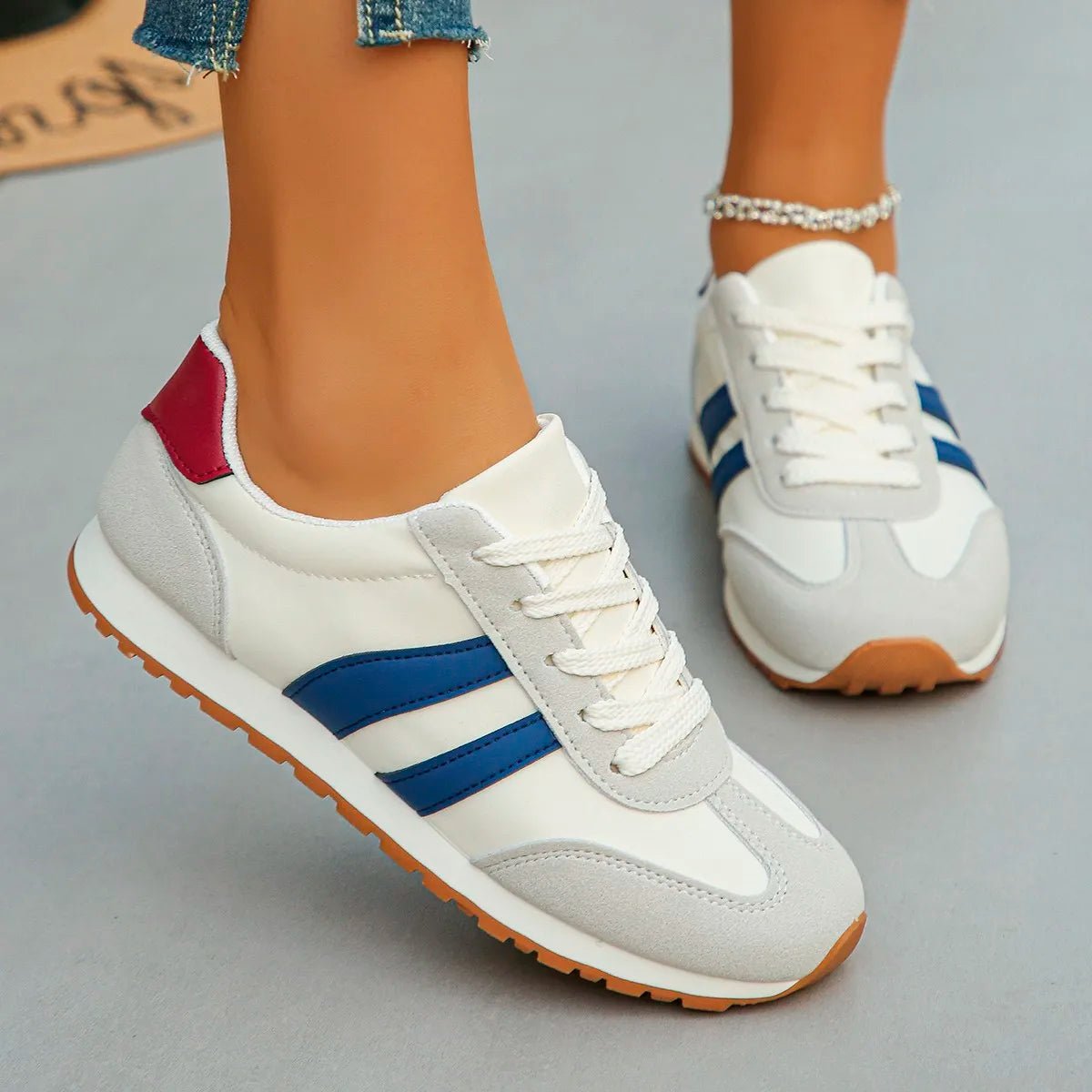 Dames Casual Sneakers – Lichtgewicht Ademend Hardloopschoenen voor Voorjaar en Najaar - Dames - Schoenen