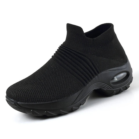 Dames Sneakers met Ademend Mesh en Platformzool – Lichtgewicht Sportschoenen voor Wandelen en Casual Gebruik - Dames - Schoenen