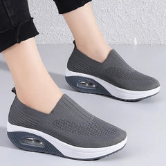 Dames Sneakers met Platform en Ademend Design voor Casual Schoenen - Lichtgewicht en Comfortabel voor Dagelijks Gebruik - Dames - Schoenen